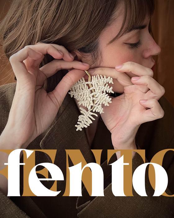 Pendientes de ganchillo de Doblecroché